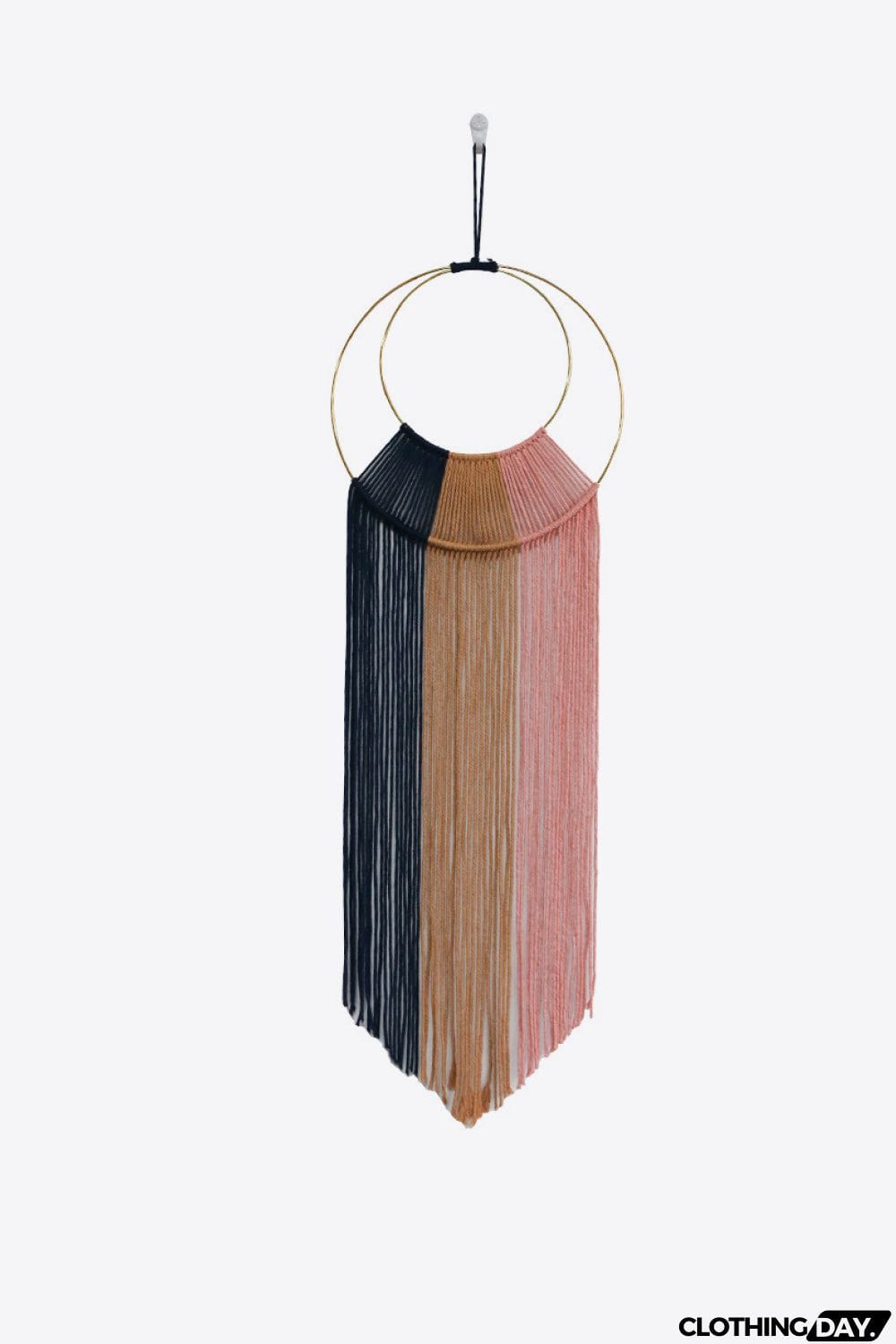 Hoop Fringe Macrame Wall Hanging