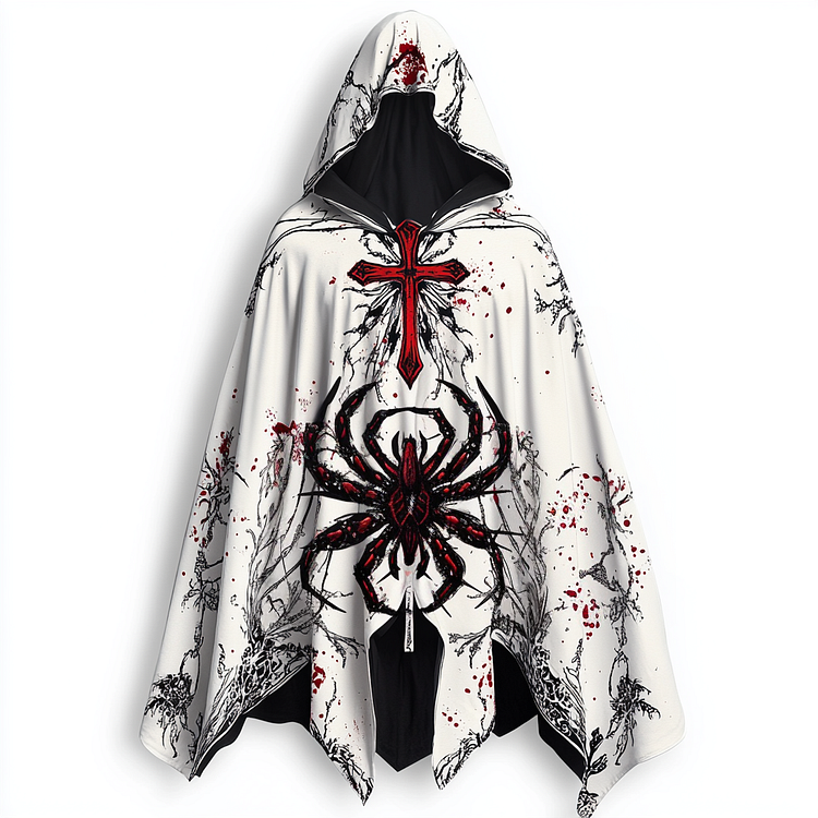 Gothic Halloween cloak and robe 9606