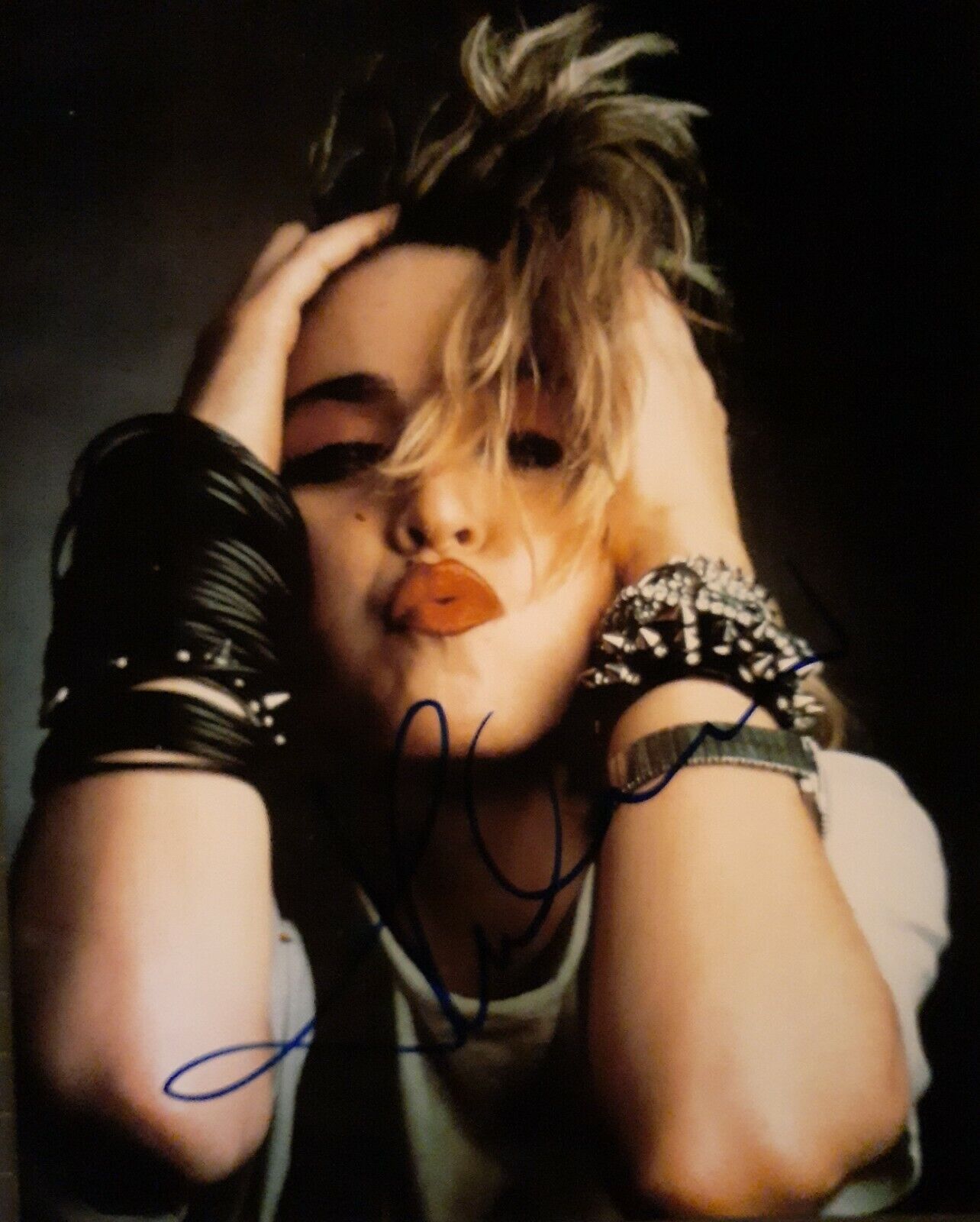 Madonna signed 8x10