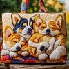 Corgi Dream Quilted Tote Bag GFTONT2338🔥All items are shipped in a default size of 15x14 inches.