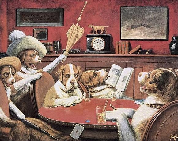 

Friendship Between Dogs – Paint By Numbers - 40*50CM, 501 Original
