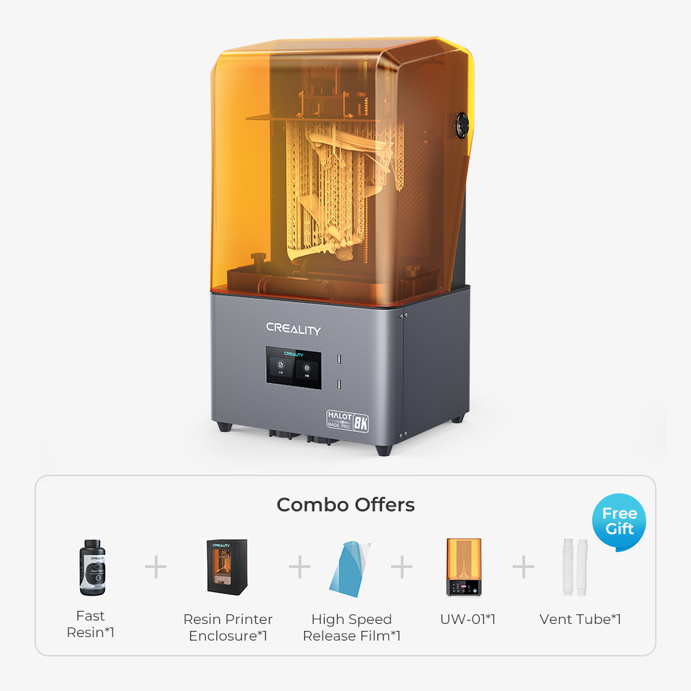 HALOT-MAGE PRO 8K Resin 3D Printer Upgrade  Combo 