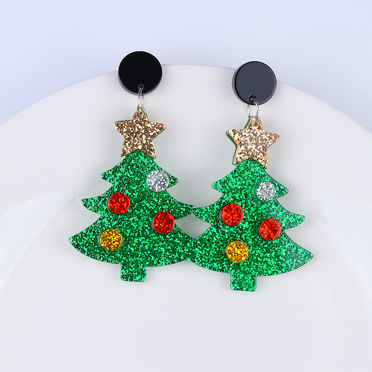 I'm Ready For Christmas Acrylic Earrings