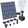 Solar Panel Powered Water Feature Pump for Garden Pool Pond Aquarium Fountain