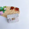 Toddler/kids Girl Sweet Style Linen and Cotton Crossbody Chain Bags