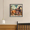 Diamond Painting-DIY Full Round Drill Halloween Pumpkin Girl