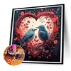 Diamond Painting -DIY Round Drill Heart Birds