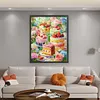 Cake Desserts-11CT Stamped Cross Stitch 55*65cm/21.65*25.59in (Big Size) tapestrymarket
