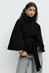 Sculptiss&trade; Belt Cape Jacket