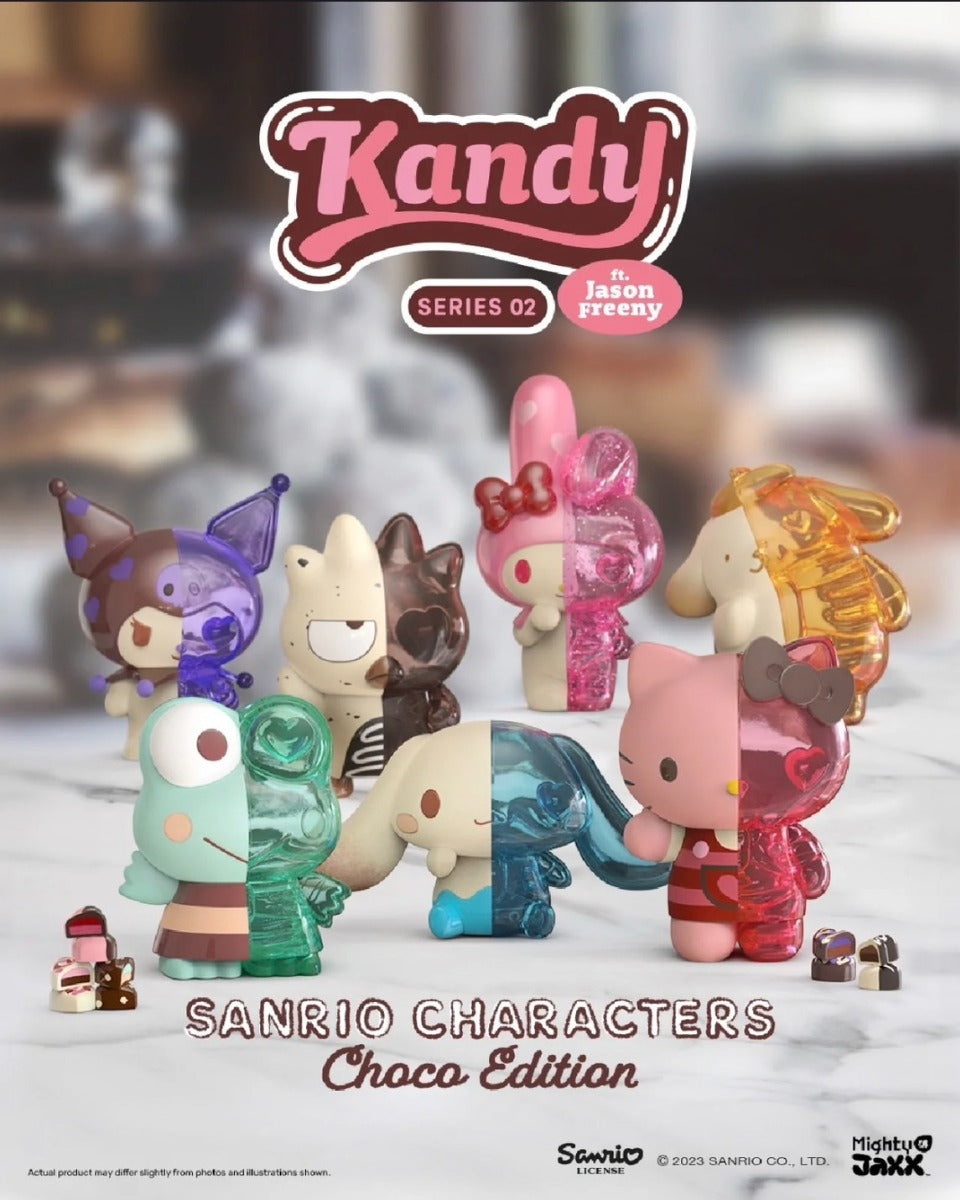 Mighty Jaxx Kandy Series 02 Sanrio Characters Choco Edition FT Jason Freeny Set A Cute Shop - Inspired by You For The Cute Soul 