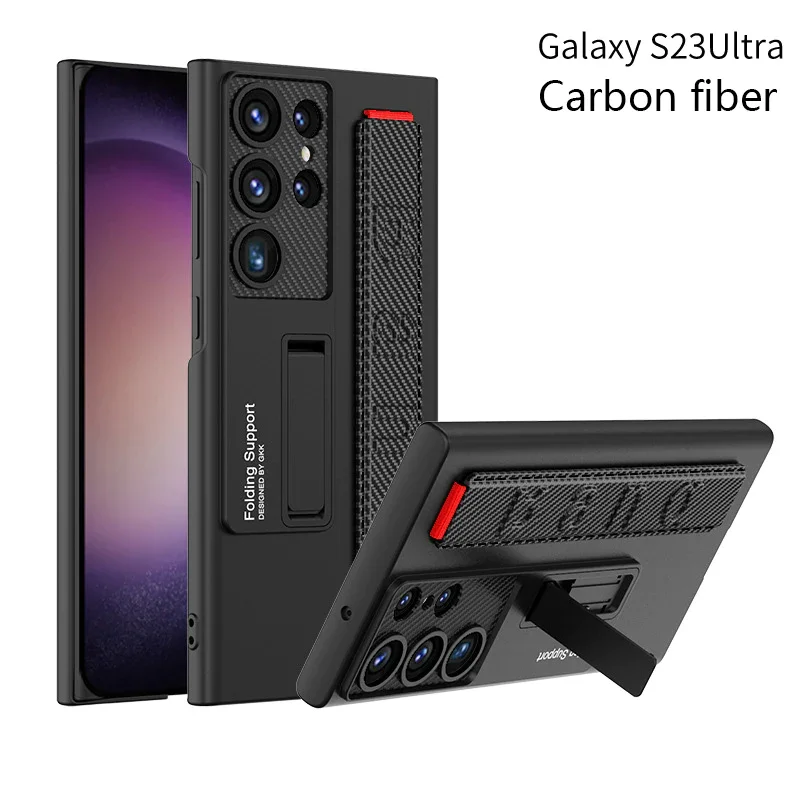 Applicable To For Samsung S23/S22 Series Wrist Strap Bracket Mobile Phone Case