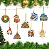 9pcs DIY Double-Sided Rhinestone Acrylic Diamond Art(Christmas gift)