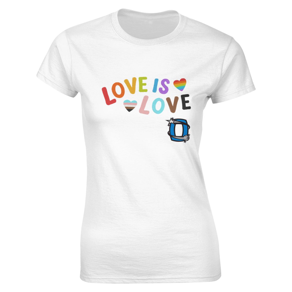 Orlando Magic Love Pride Women's Classic-Fit T-Shirt