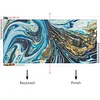 Blue Fluid - Round Drill Diamond Painting - 80*40CM - Large Size