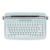 YUNZII ACTTO B303 Wireless Typewriter Keyboard, Bluetooth Connection, Cute Retro Aesthetic Design with Integrated Stand for Tablet, Phone, PC and Win/Mac/Android