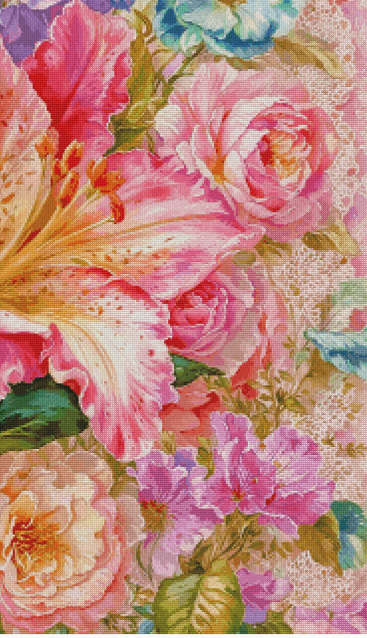 ハンドメイド作品 VTG RARE Better Homes & Gardens Linen Embroidery Perpetual