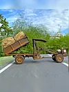 1:16 Alloy Material Hand-made Retro Nostalgic Walking Tractor