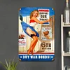 (Multi Style)Girl - Vintage Metal Signs - 20*30cm