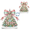 (US Local)Christmas Tree Print DIY Diamond Painting Tabletop Ornaments Decorations