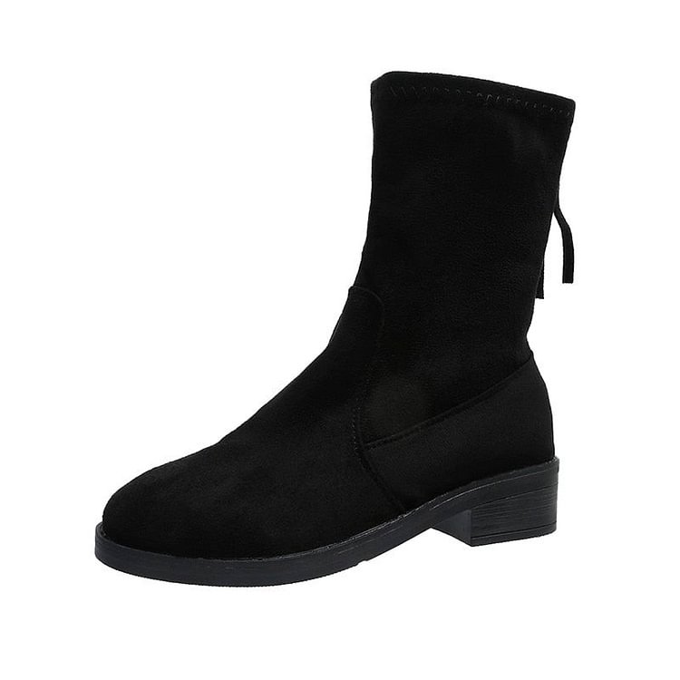 Winter Designer Warm Dress Platform Botas 2021 New Flats Suede Ankle Boots Women Fashion Cozy Goth Snow Lady Motorcycle Boots