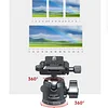 All-metal aluminum alloy universal panoramic rotation 360° adjustable ball head live tripod bracket universal expansion mobile phone camera SLR micro single fixed seat