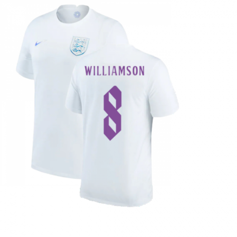 England Herren Leah Williamson 8 Home Trikot UEFA Women's EURO 2022