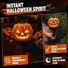 Solar Powered Pumpkin Halloween Stake Light Outdoor Waterproof LED Lamp