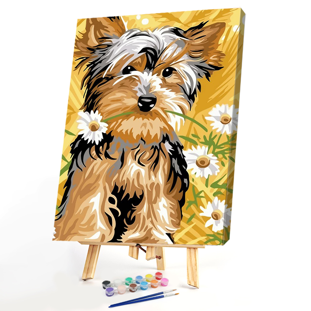

40x50cm - Paint By Numbers Dog, 501 Original