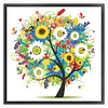 Lucky Tree-Partial 9CT Stamped Cross Stitch Bead Embroidery 55*55cm