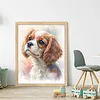 Cavalier King Charles Spaniel Dog-11CT Stamped/Counted Cross Stitch 40*50cm/15.75*19.69in tapestrymarket