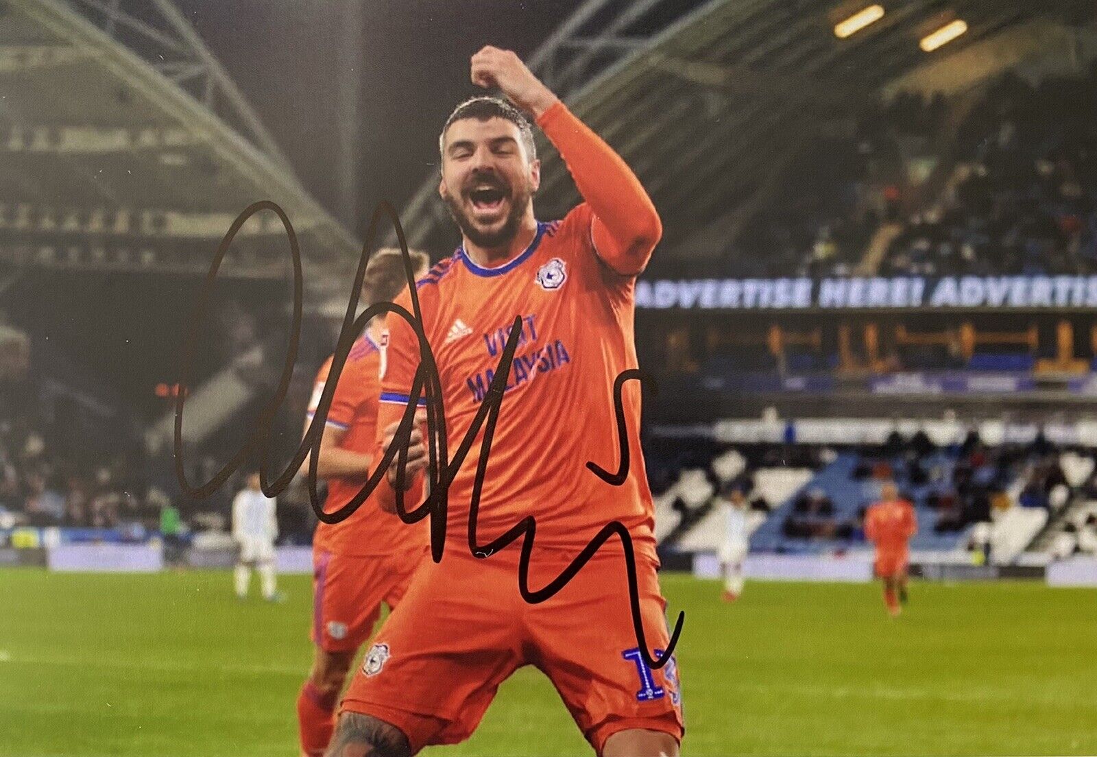 Callum Paterson Genuine Hand Signed Cardiff City 6X4 Photo Poster painting 2