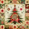 Stitching Christmas Tree-14CT Stamped Cross Stitch 40*40cm/15.75*15.75in tapestrymarket
