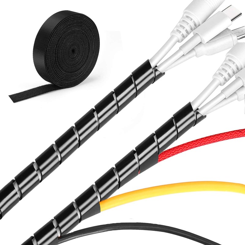 

Wire Winding Tube Cover Wire Management Wire Winding Belt, 12mm white 5.5m/pack purchase two packs, 501 Original