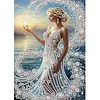 Girl - Diamond Painting - Partial Special Shaped Drill(Canvas|30*40cm)