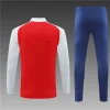 2024/2025 Arsenal Half-Pull Training Wear Red Football Shirt Kids Size