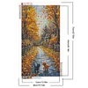 Diamond Painting - Full Round Drill - Autumn Path(Canvas|40*70cm)