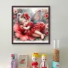 Cute Girl-11CT Stamped Cross Stitch 40*40cm/15.75*15.75in tapestrymarket