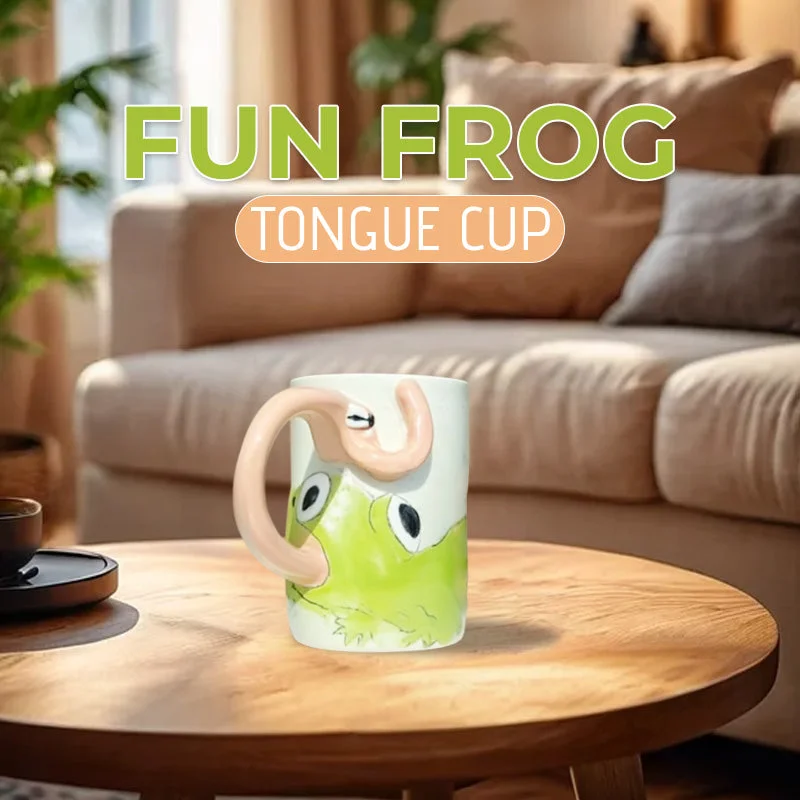 Fun Frog Tongue Cup