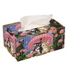 5D DIY Diamond Painting Handmade Tissue Holder Wooden Tissue Box Holiday Gift