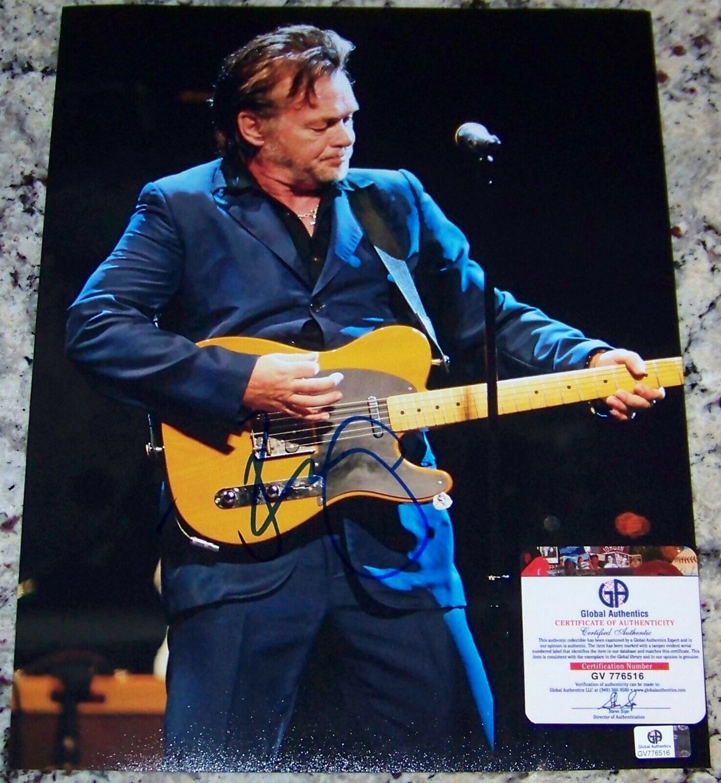 FLASH SALE! John Cougar Mellencamp Signed Autographed 11x14 Photo Poster painting GV GA GAI COA!