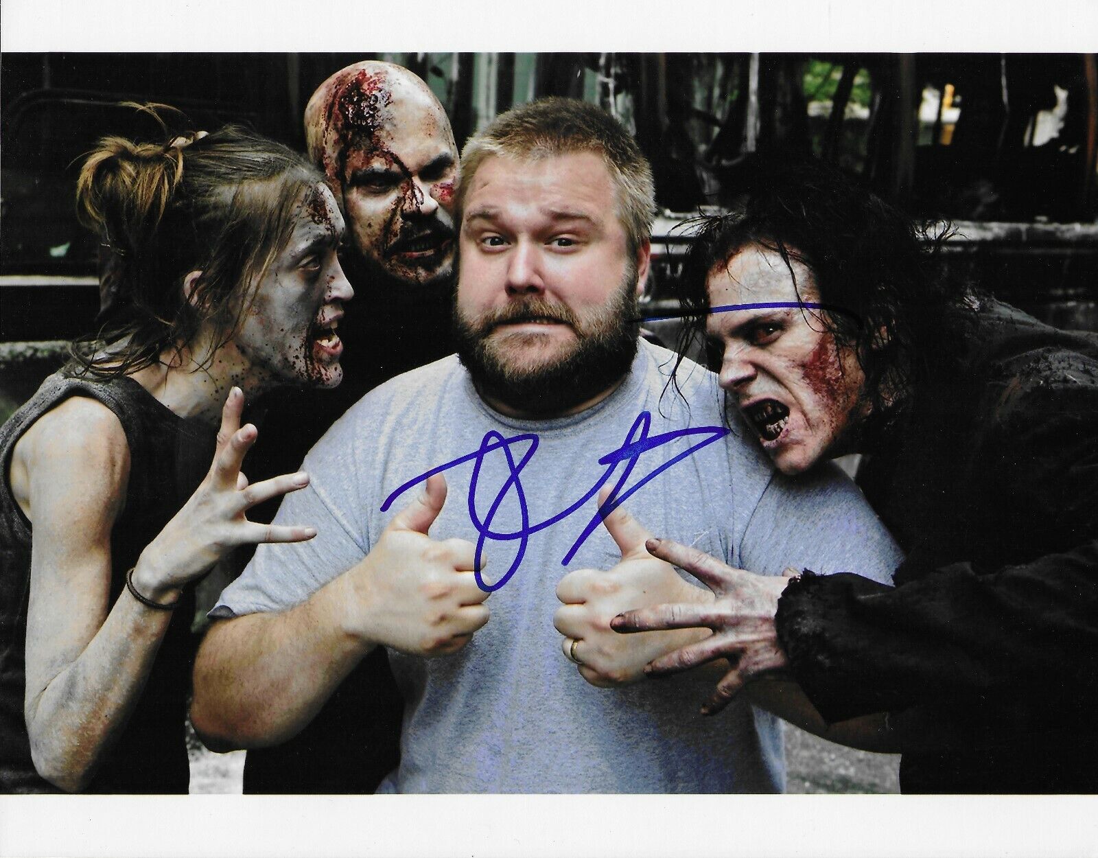 Robert Kirkman The Walking Dead autographed Photo Poster painting signed 8x10 #3 writer creator