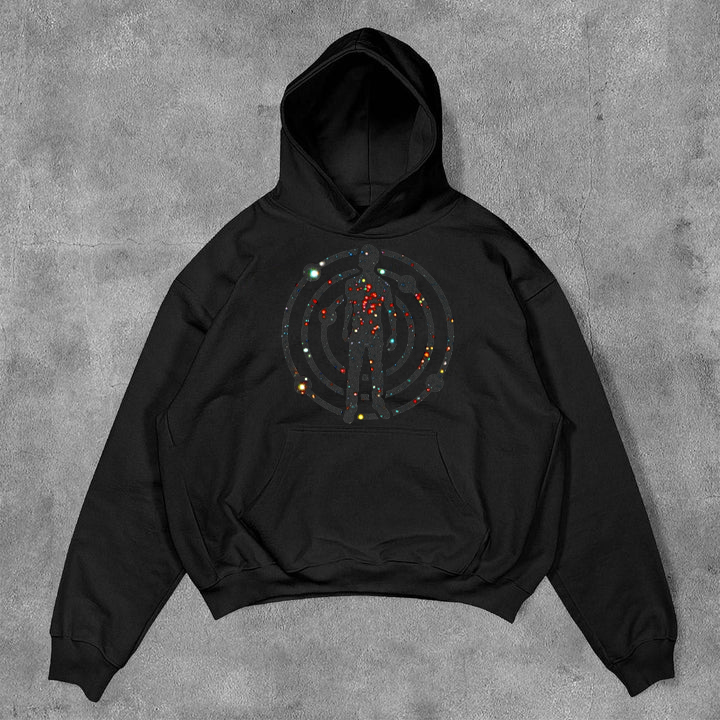 Kid Cudi Moon Man Black Hoodie