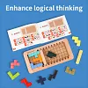 Block Maze Space Master Children's Educational Tetris Building Blocks