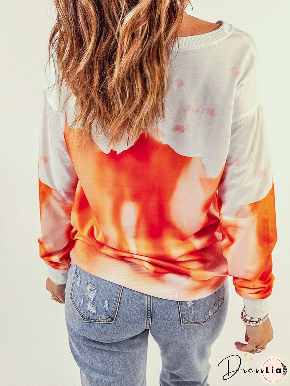 Comfortable Tie-Dye Sweatshirt