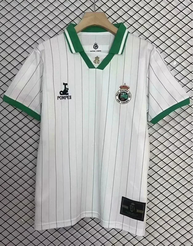 Fan Version 2024-2025 Racing de Santander 112th Anniversary Football Shirt