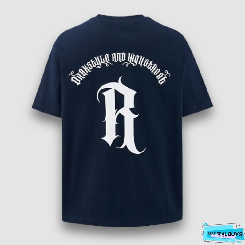 Simple Letter Printed Tee