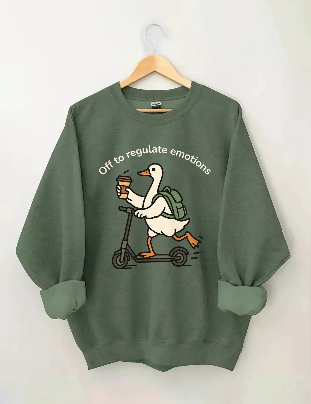 Off To Regulate Emotions Sweatshirt