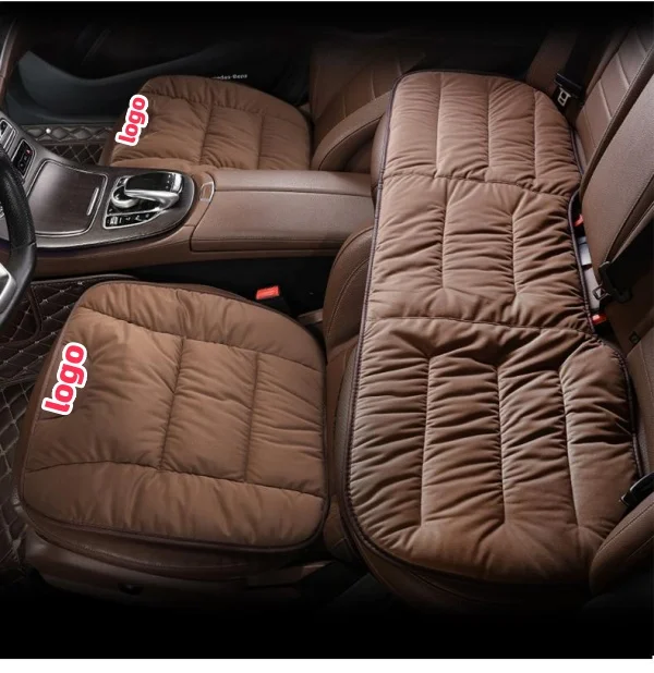 Autumn And Winter Short Plush Cold-proof, Warm, Non-slip And Durable Car Seat Cushion
