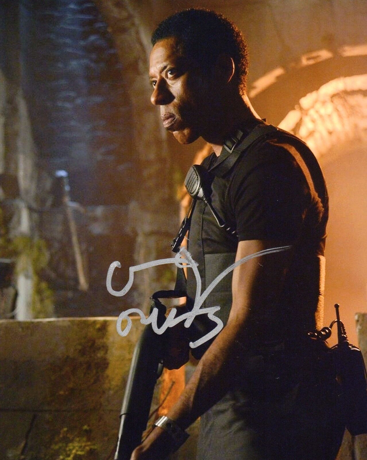 GFA Sleepy Hollow * ORLANDO JONES * Signed 8x10 Photo Poster painting J1 COA