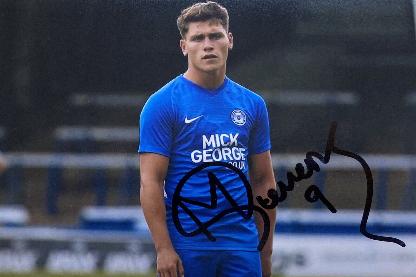 Matty Stevens Genuine Hand Signed Peterborough United 6X4 Photo Poster painting